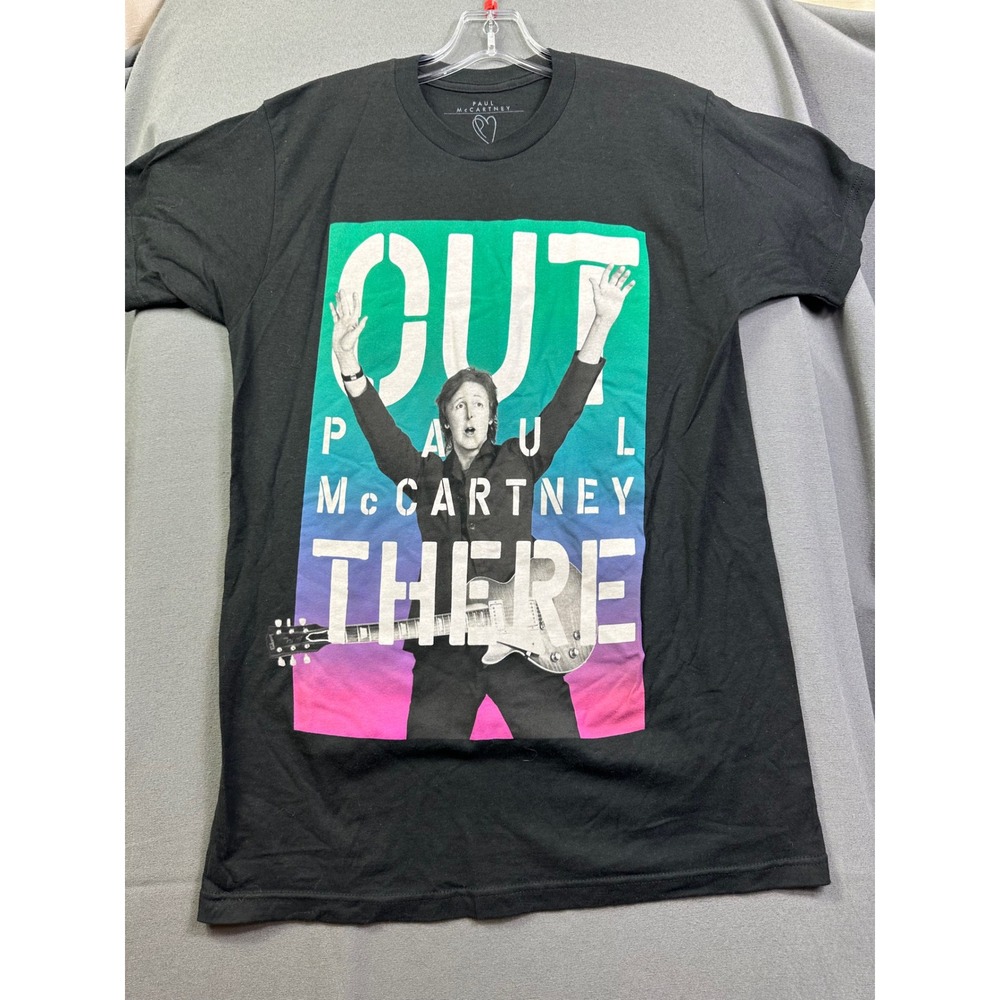 Paul McCartney Out There 2014 Tour T-Shirt Greensboro NC Black Men's‎ Medium M